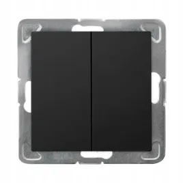 ospel-impresja-czarny-lacznik-podwojny-schodowy