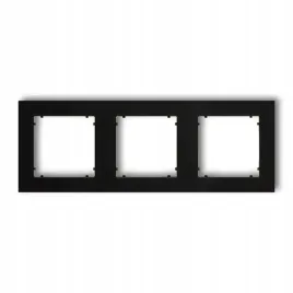 karlik-mini-czarny-mat-ramka-3-krotna-12mr-3