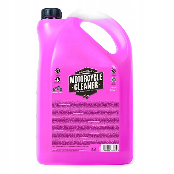 MUC-OFF Nano Tech Motorcycle Cleaner 5L - Biodegradowalny płyn do mycia mot