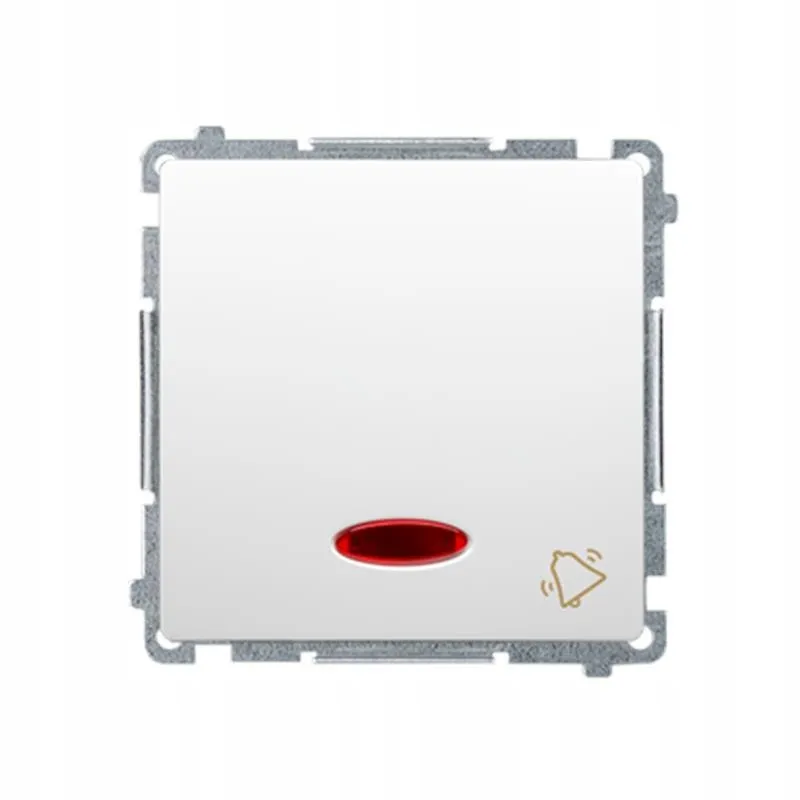 simon-basic-bialy-przycisk-dzwonek-bmd1l-01-11-stan-nowy