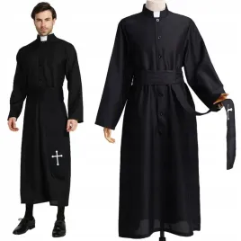 stroj-ksiadz-szata-ksiedza-kaplan-proboszcz-czarna-sutanna-przebranie-uni
