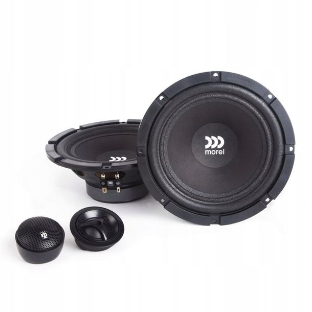 Morel Maximo 6 MKII Zestaw odseparowany 165mm 16,5cm System MOREL Tweeter