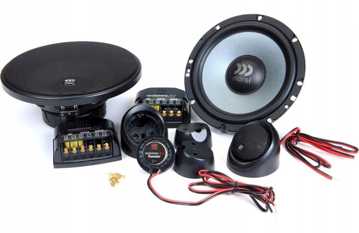﻿Morel Maximo Ultra 602 90W Zestaw głośników samochodowych Tweeter 16,5cm