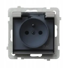 ospel-sonata-srebrny-gniazdo-ip44-gph-1rz-m-38-d