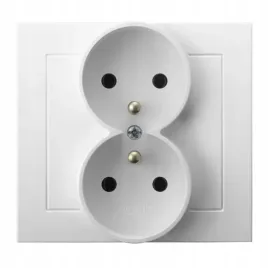 ospel-kier-bialy-gniazdo-podwojne-0-gp-2wz-00