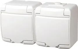 karlik-junior-bialy-gniazdo-natynkowe-podwojne-ip54-ghe-2