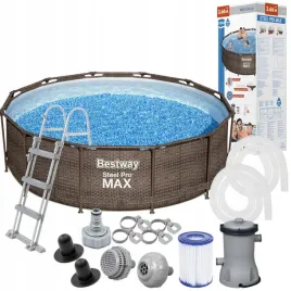 basen-stelazowy-zestaw-ogrodowy-366-x-100-bestway-pompa-drabinka-filtr