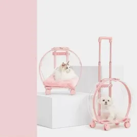 kapsula-rozowy-transporter-dla-psa-kota-na-kolkach-przezroczysta-banka-hit