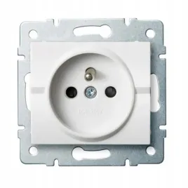 kanlux-logi-bialy-gniazdo-pojedyncze-z-uziemien