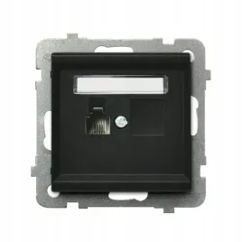 ospel-sonata-czarny-gniazdo-telefon-gpt-1r-m-33