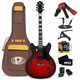 gitara-elektryczna-jazzowa-kompletny-zestaw-pyle