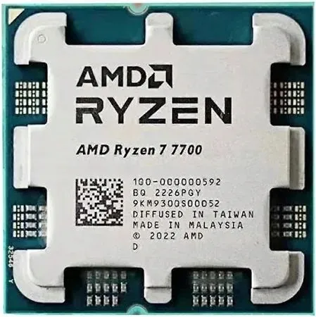 AMD Procesor Ryzen 7 7700 3,8-5,3GHz TRAY / OEM FABRYCZNIE