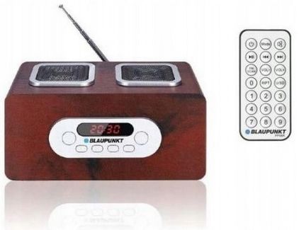 ﻿RADIO PRZENOŚNE BLAUPUNKT PP5BR RETRO AKUMULATOR FM USB SD AUX MP3 PILOT