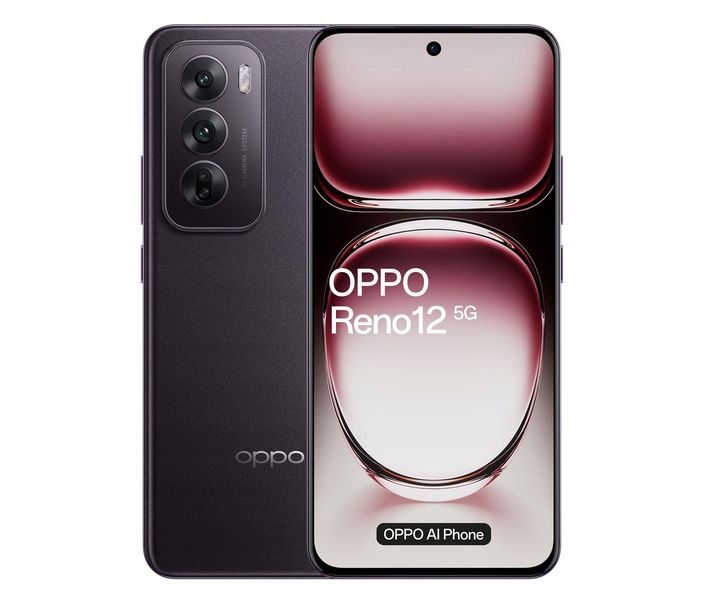 Smartfon Oppo Reno12 12 GB / 256 GB 5G czarny Brown Black