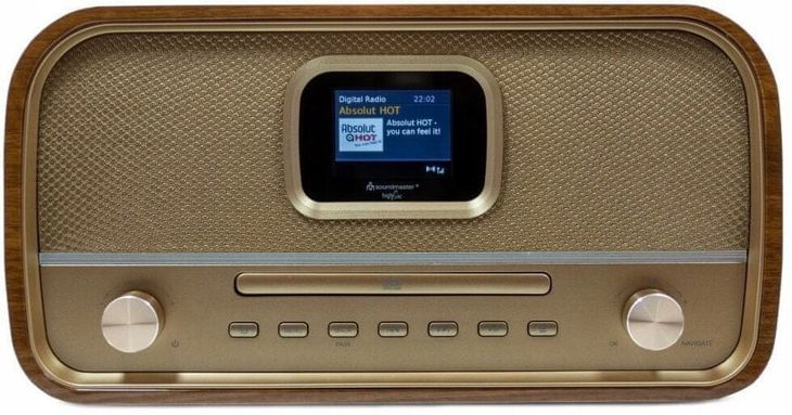 RADIO DAB+ CD MP3 USB BLUETOOTH W STYLU RETRO