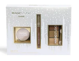 zloty-zestaw-do-makijazu-paletka-rozswietlacz-magic-studio-3-elementy