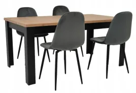 stol-rozkladany-90x160-200cm-4-krzesla-tapicerowane-welur