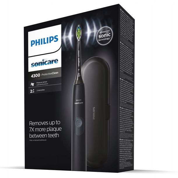 Szczoteczka elektryczna Philips Sonicare ProtectiveClean 4300 czarna