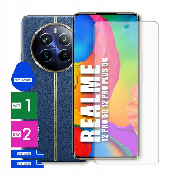 ﻿SZKŁO OCHRONNE DO REALME 12 PRO 5G 12 PRO PLUS 5G NA TELEFON EKRAN PANCERNE