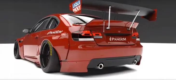 bmw-3-e92-e93-body-kit-pandem-zestaw-stan-opakowania-oryginalne