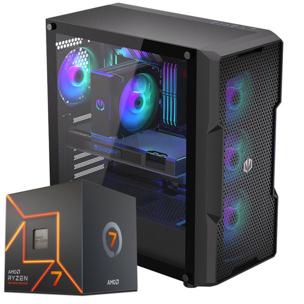 KOMPUTER GAMINGOWY RYZEN 7 7800X3D RTX 4070 SUPER 32GB DDR5 2TB M2