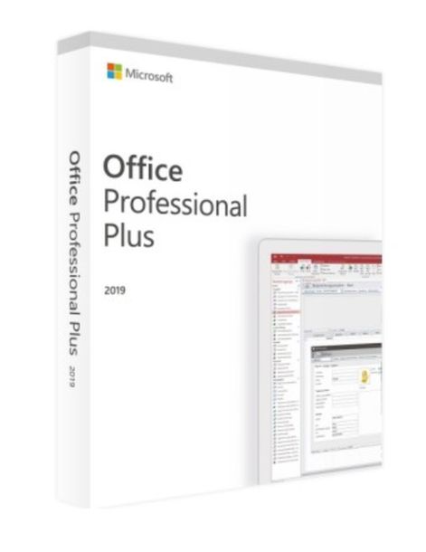 Microsoft  Office 2019 Professional Plus BOX / licencja wieczysta