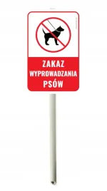 trzonek-tabliczka-zakaz-wyprowadzania-psow