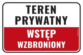 tabliczka-teren-prywatny-wstep-wzbroniony-30x20