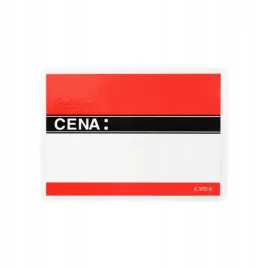 cenowki-laminowane-a7-cena-pisana-10szt-czerwone