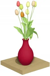 polka-kwietnik-wiszacy-scienny-na-kwiaty-rosline-20x20-dab-kamienny-kolki