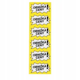 cenowki-samoprzylepne-obnizka-ceny-30szt-zolte