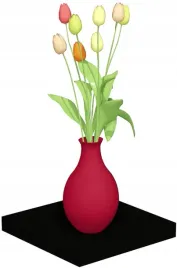 polka-kwietnik-wiszacy-scienny-kwiaty-rosline-20x20-czarny-czarna-kolki