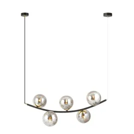 ritz-5-grafit-wiszaca-lampa-zyrandol-piec-grafitowych-szklanych-kul