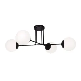 lampa-sufitowa-czarna-klosze-biale-savoy-4-oswietlenie-sypialni