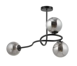 sufitowa-lampa-vena-3-czarna-szare-klosze-33680