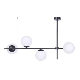 vuelta-4-cztery-biale-klosze-nowoczesna-lampa-sufitowa-dluga-czarna