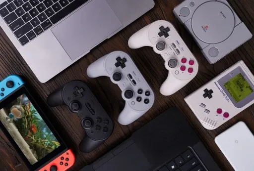 8bitdo-pro-2-gray-pad-kontroler-android-pc-switch-producent-8bitdo-stan-nowy