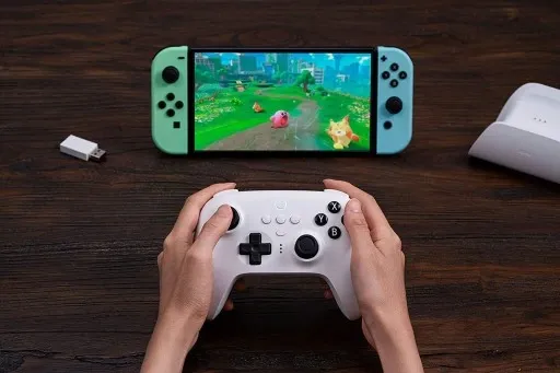 8bitdo-ultimate-white-pad-dock-bt-hall-switch-pc