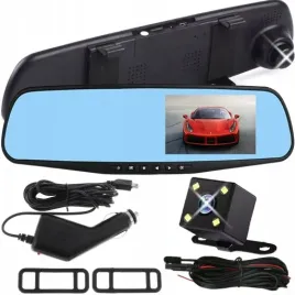 rejestrator-jazdy-lusterko-kamera-cofania-full-hd