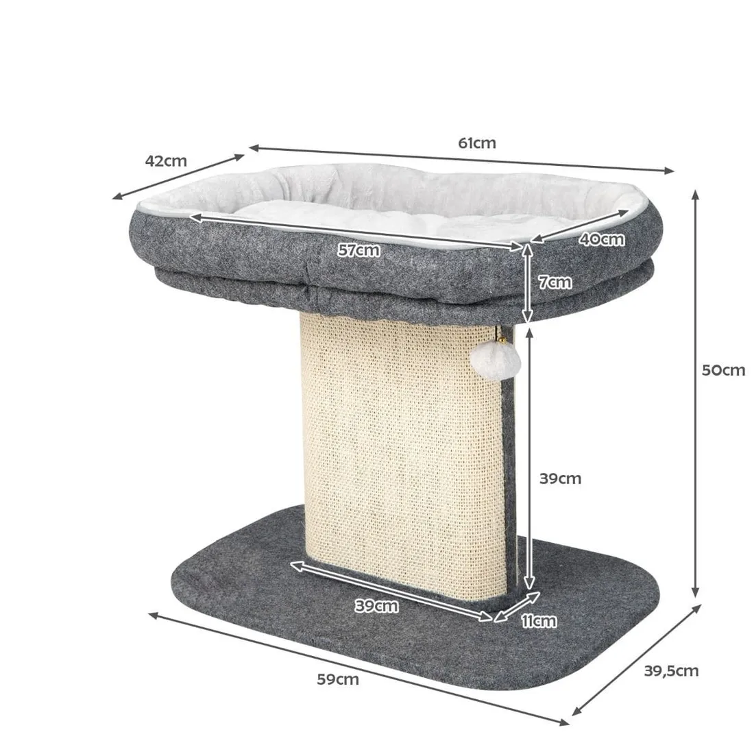 drapak-dla-kota-legowisko-stan-nowy