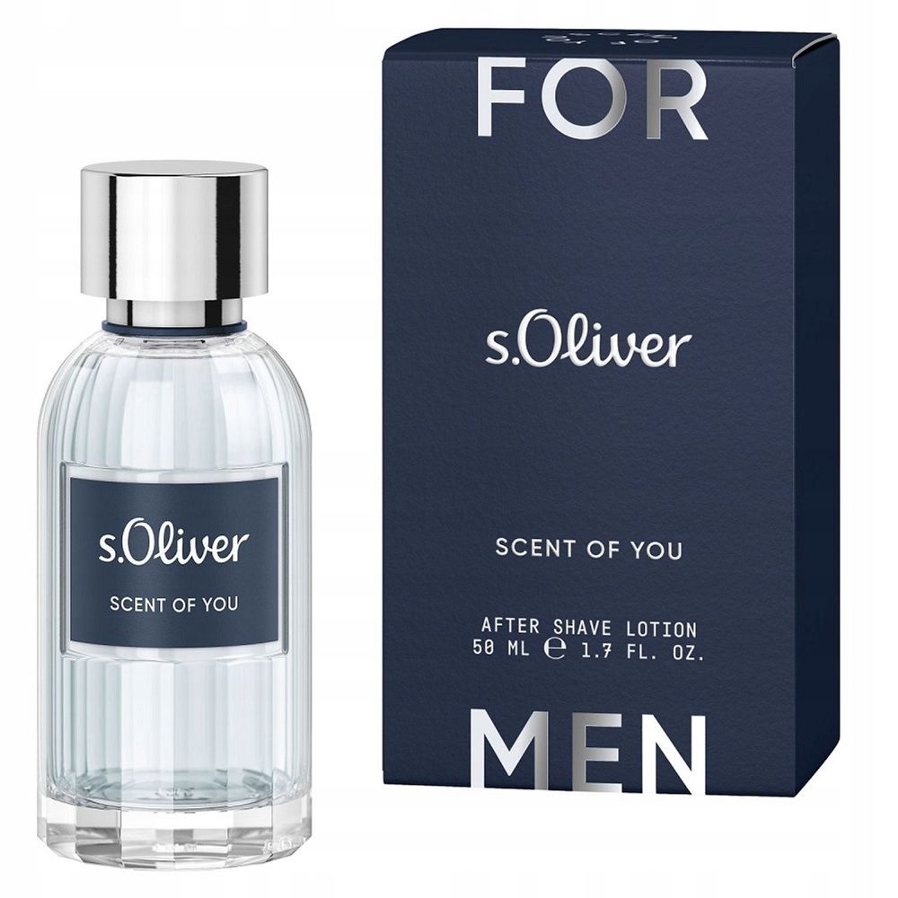 s.oliver scent of you for men woda po goleniu 50 ml    