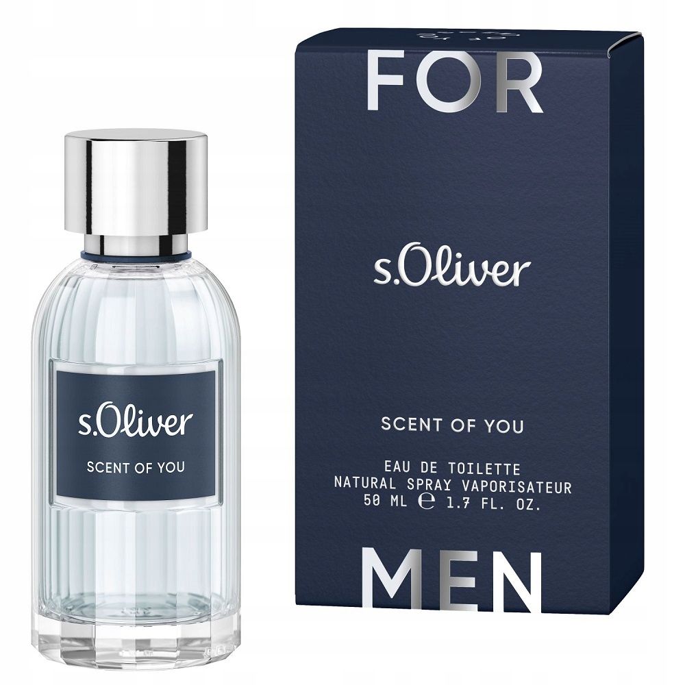 s.oliver scent of you for men woda toaletowa 50 ml   