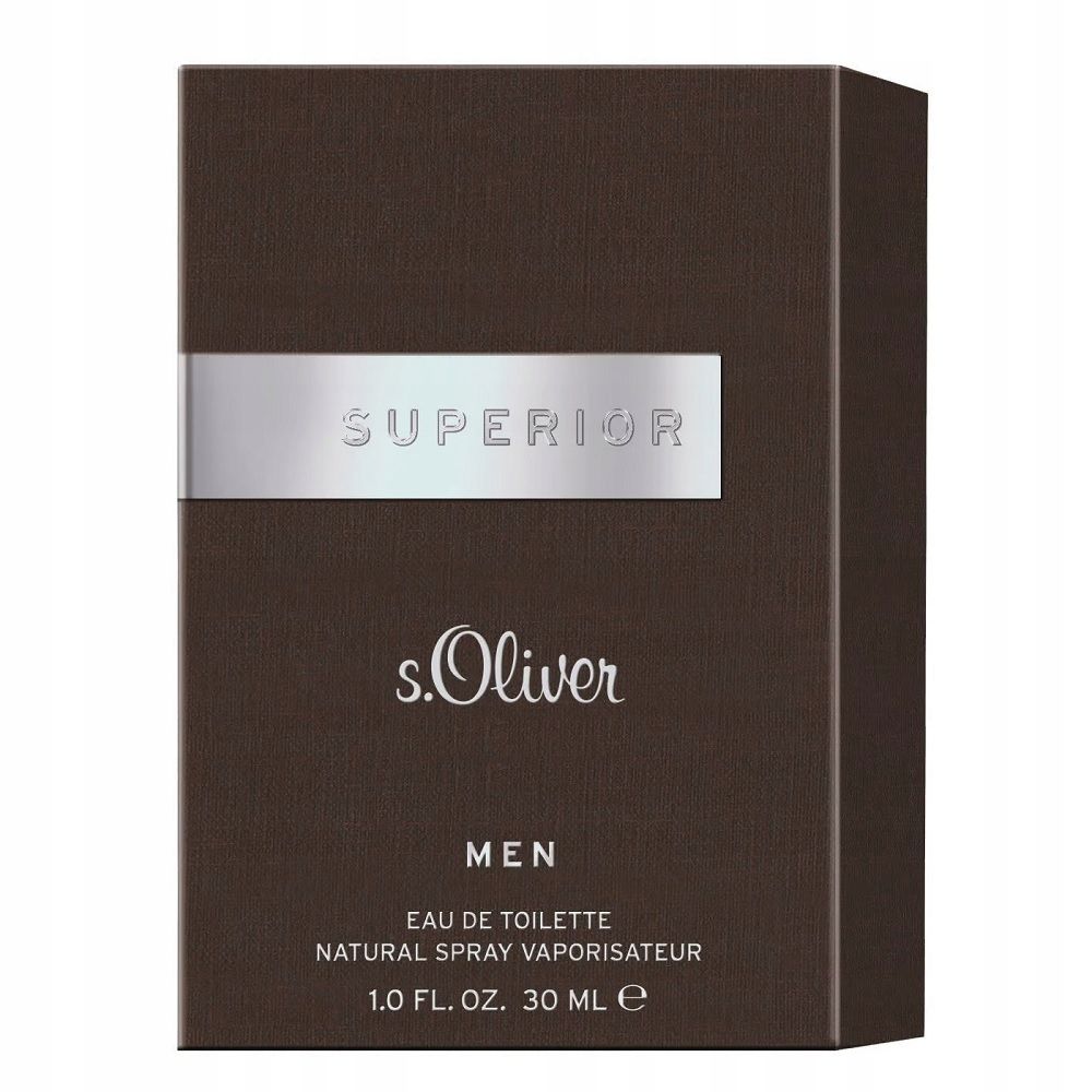 s.oliver superior men woda toaletowa 30 ml   