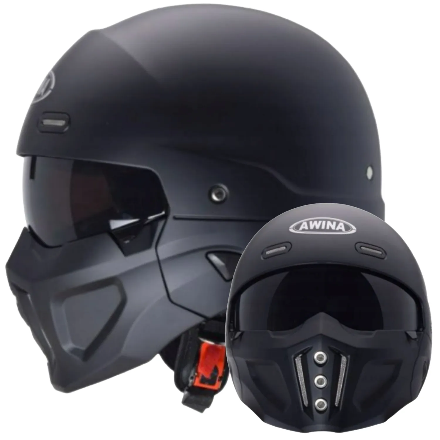 KASK MOTOCYKLOWY AWINA TN8658X Modułowy Wypinana Szczęka