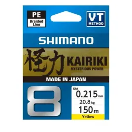 plecionka-kairiki-8-0215mm-150m-208kg-yellow