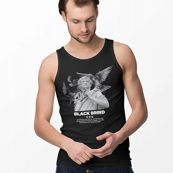 tank-top-smieszne-black-bird
