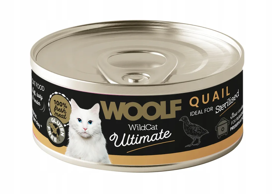woolf-wild-cat-ultimate-can-quail-pate-85g