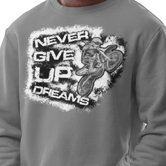 bluza-offroadowa-m8-never-give-up-stan-nowy