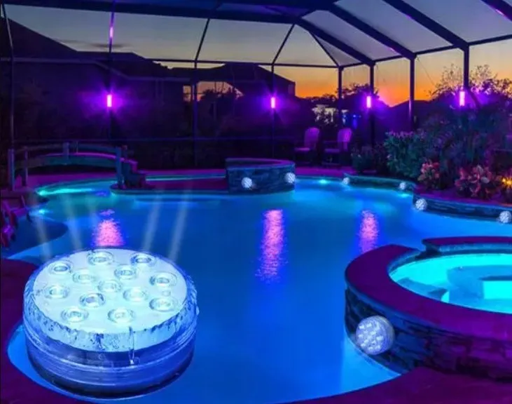 2x-wodoodporna-lampka-10-led-rgb-do-jacuzzi-basenu-pilot-podstawka-stan-nowy