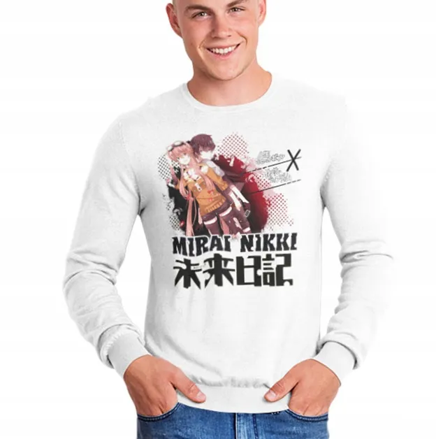 longsleeve-anime-mirai-nikki